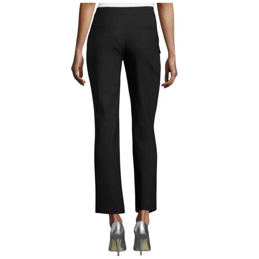 Diane von Furstenberg Dvf Womens Jodie black ankle pants Size 2